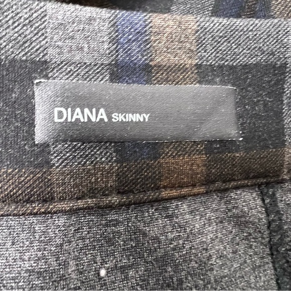 KUT from the Kloth Diana Checkered Skinny Pants Size 6 - Picture 9 of 12